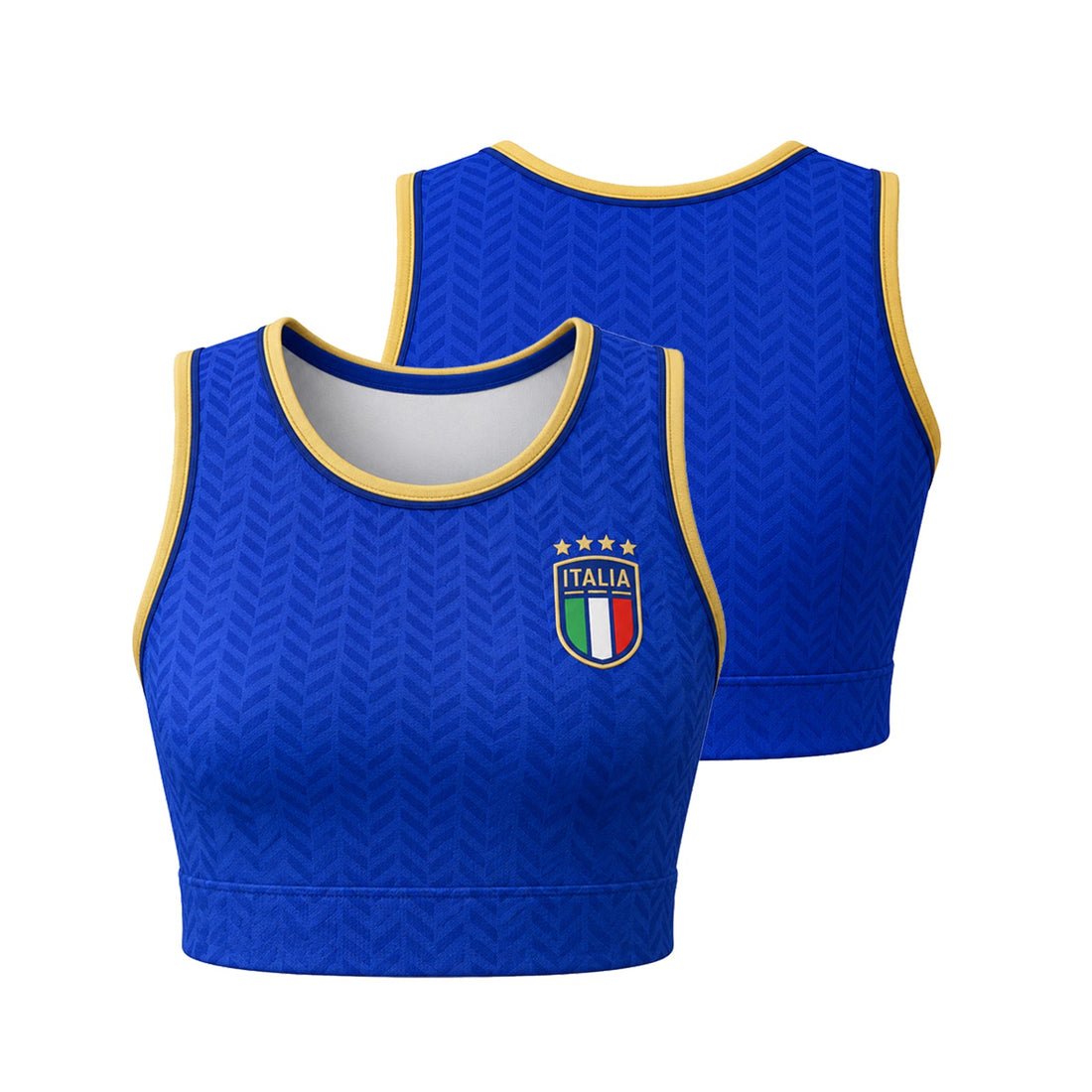 2026 Fashion Italy Women Stylish Jersey Crop Tops