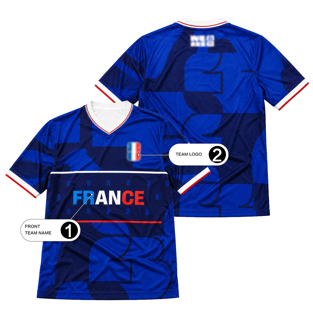 New Custom 2026 France Soccer Jersey