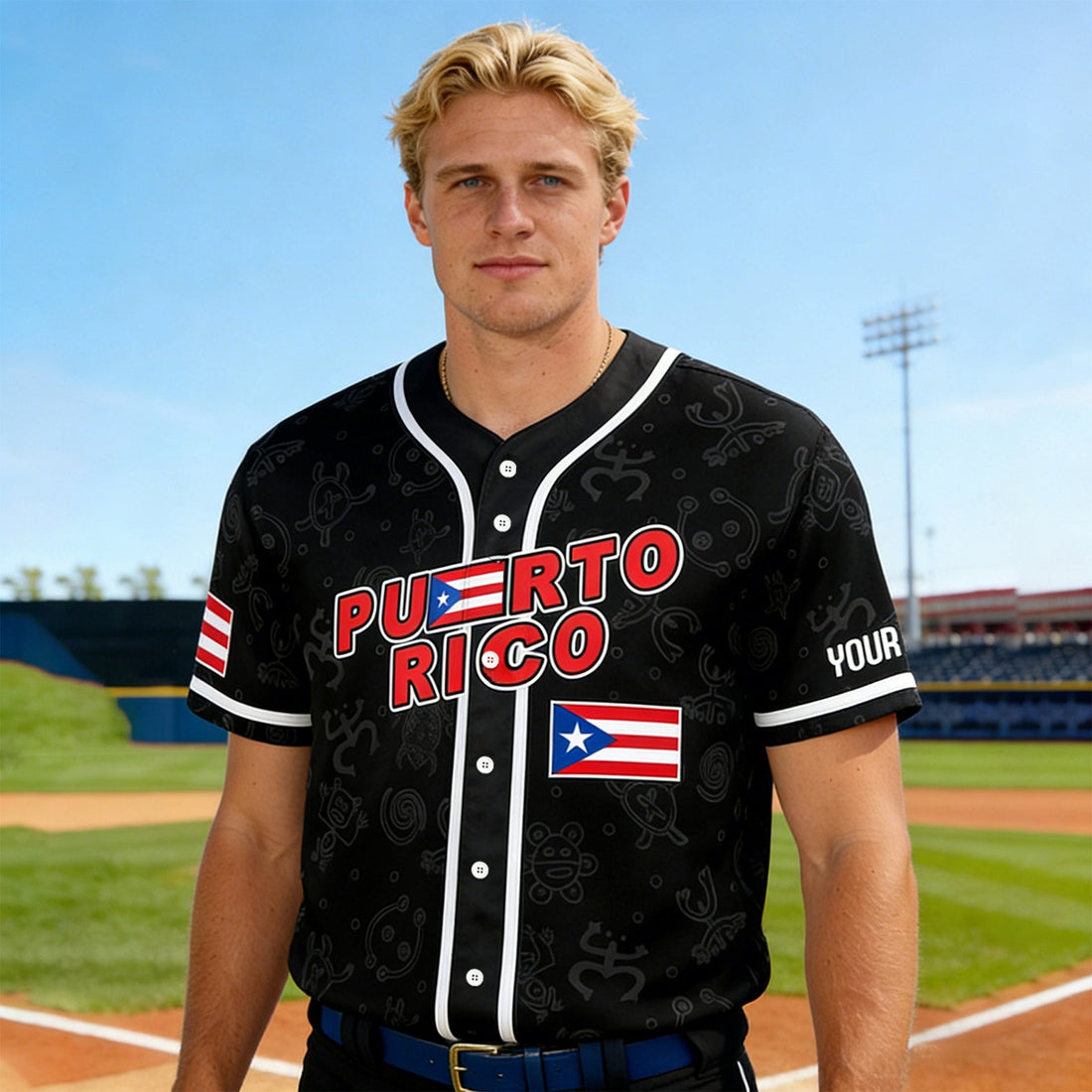 Custom Baseball Jersey Personalized Team Shirt for Men Printed Baseball Uniform with Name Number Tops