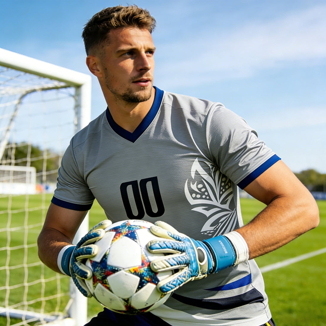 Men's Custom Soccer Jersey Gradient Design Personalized Name Number Printed Football Uniform Tops