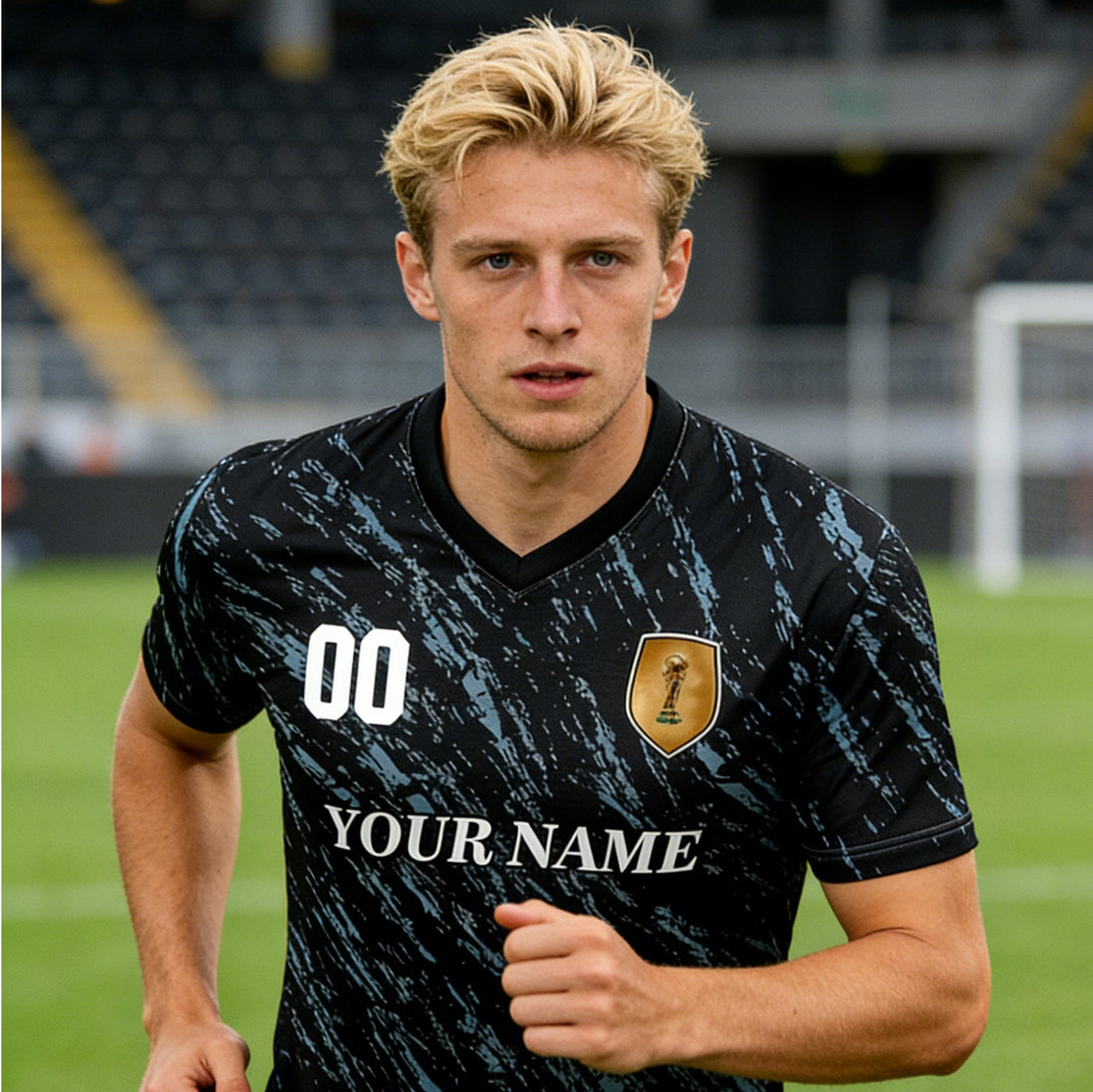 Custom Men Soccer Jersey Personalized Soccer Shirts with Team Name Number Logo Tops