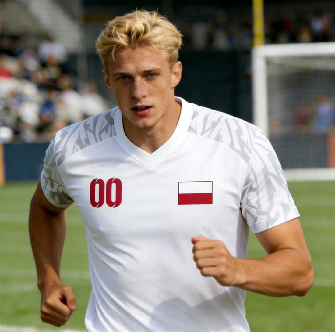 Personalized Soccer Jersey for Mens Custom Soccer Shirt with Name Number Team Logo Tops