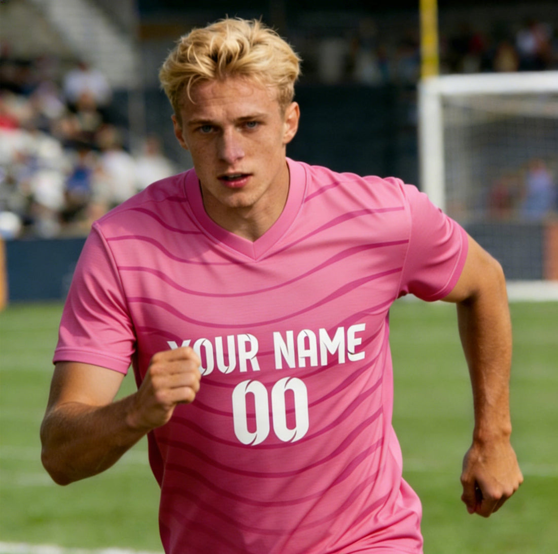 Customized Football Jerseys for Men Classic Sport Jersey Shirts Casual Fitness Outfits Tops