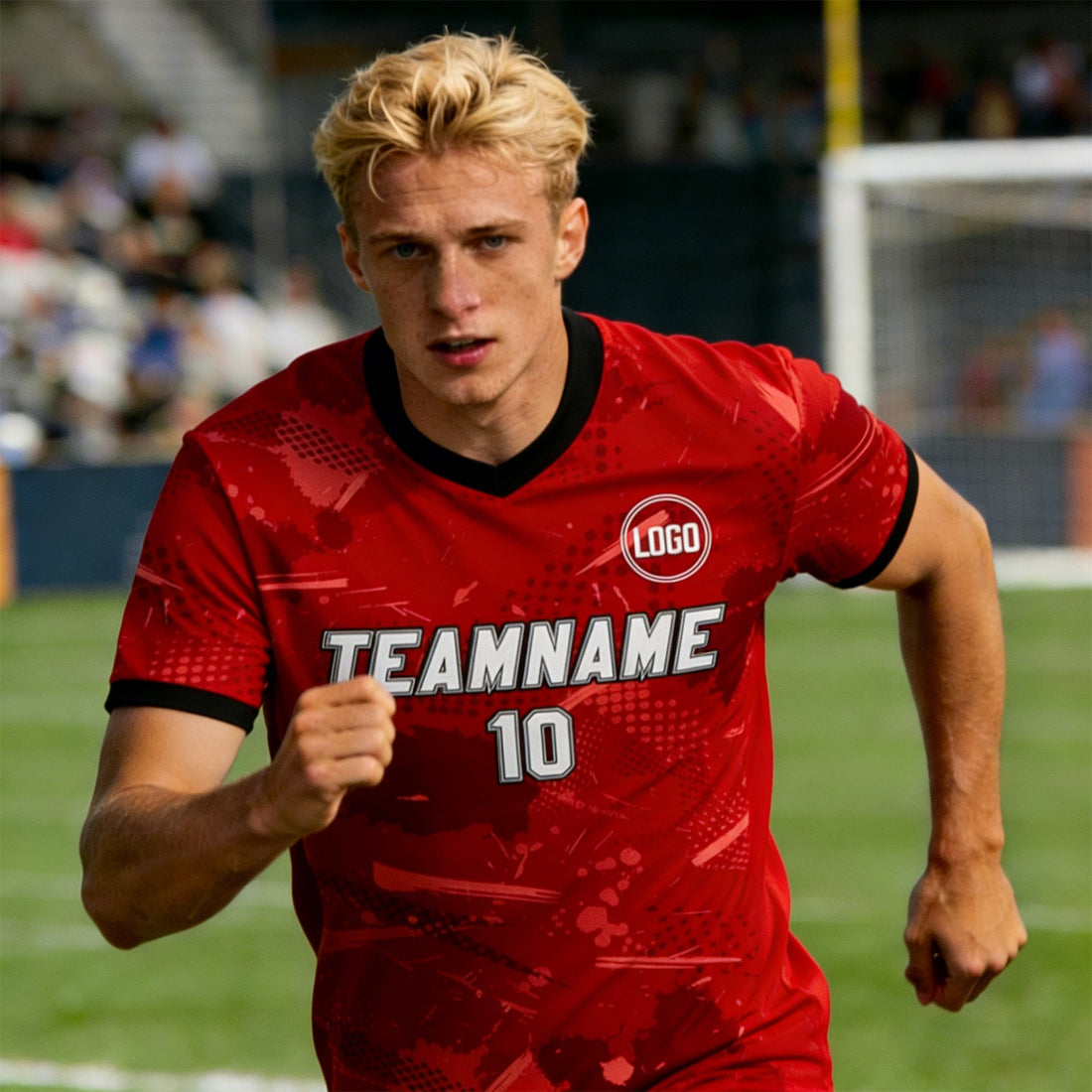 Men Custom Soccer Jersey Personalized Soccer T-Shirts with Team Name Number Tops