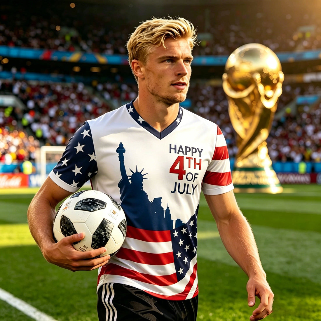 Men Custom Independence Day Jersey Gift Tops