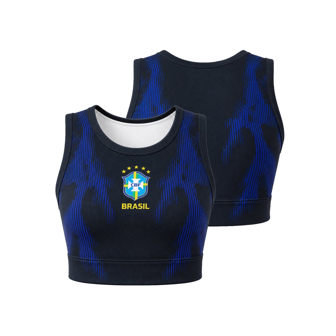 2026 Fashion Brasil Women Stylish Jersey Crop Tops