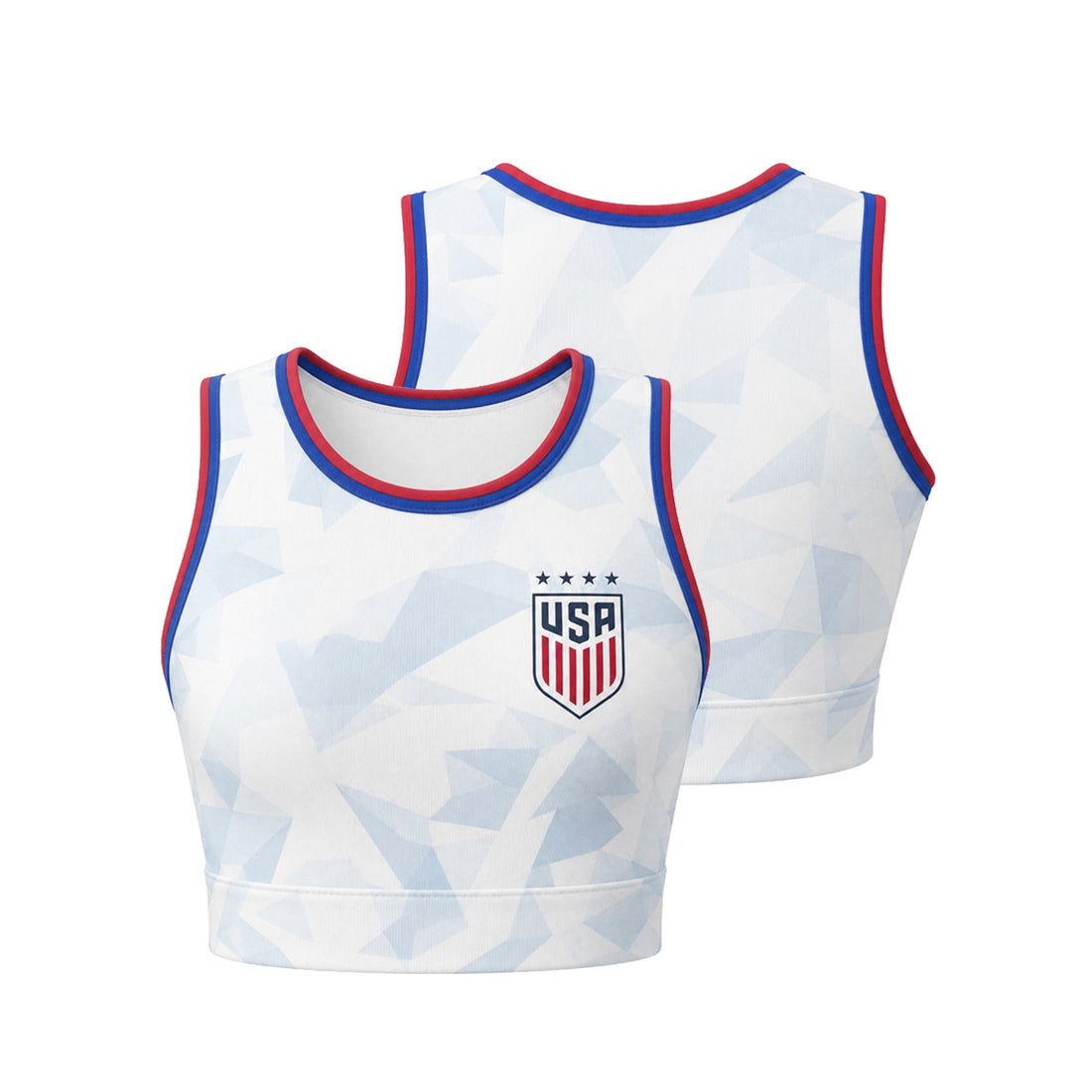 2026 Fashion USA Women Stylish Jersey Crop Tops
