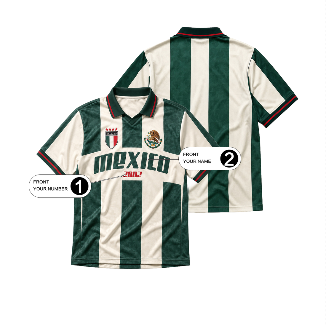 2026 Mexico Men Custom Sports Streetwear Jersey